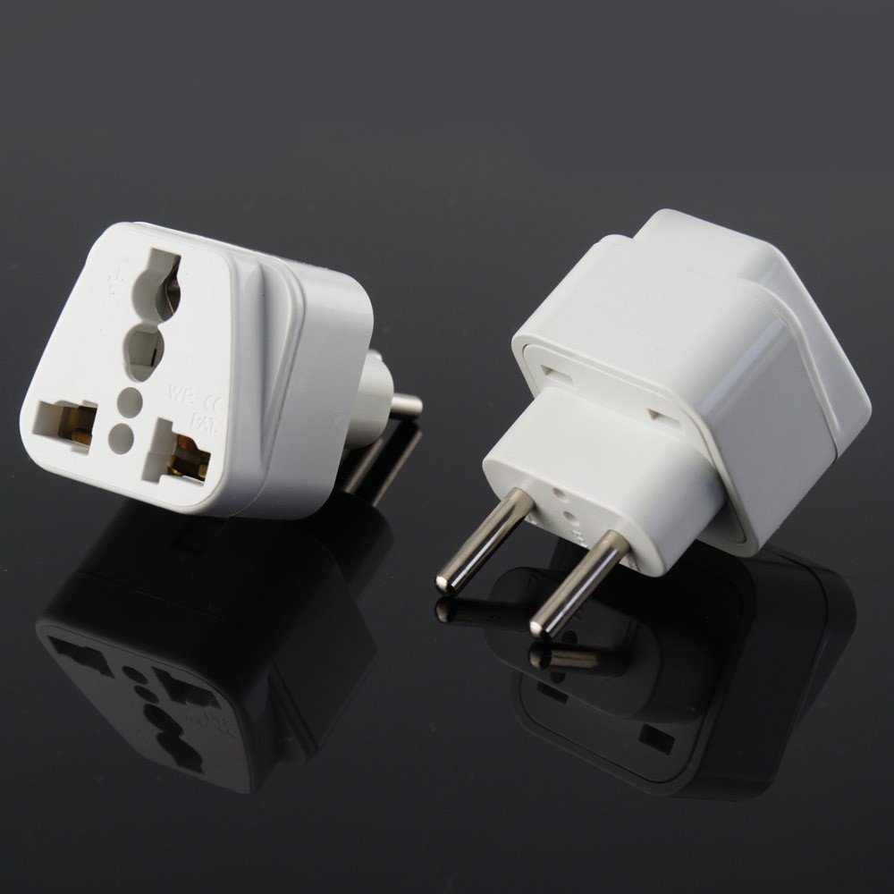 Germany Italy UK USA Swiss International Power Plug Adapters USA US EU AU Europe AC Wall Power Plug Phone Travel Pug Adapter