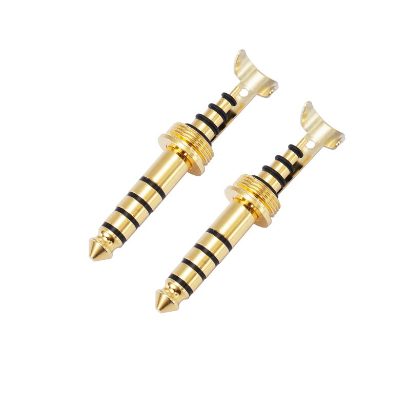 4.4mm Plug With Clip Headphone Adapter Balanced Interface 5 Poles Speakon Connector Audio Connector Gold plated