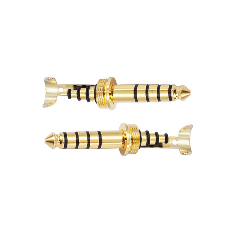 4.4mm Plug With Clip Headphone Adapter Balanced Interface 5 Poles Speakon Connector Audio Connector Gold plated