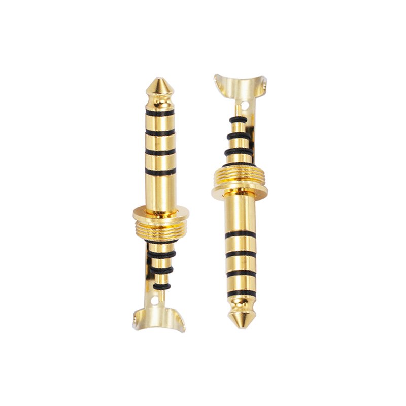 4.4mm Plug With Clip Headphone Adapter Balanced Interface 5 Poles Speakon Connector Audio Connector Gold plated
