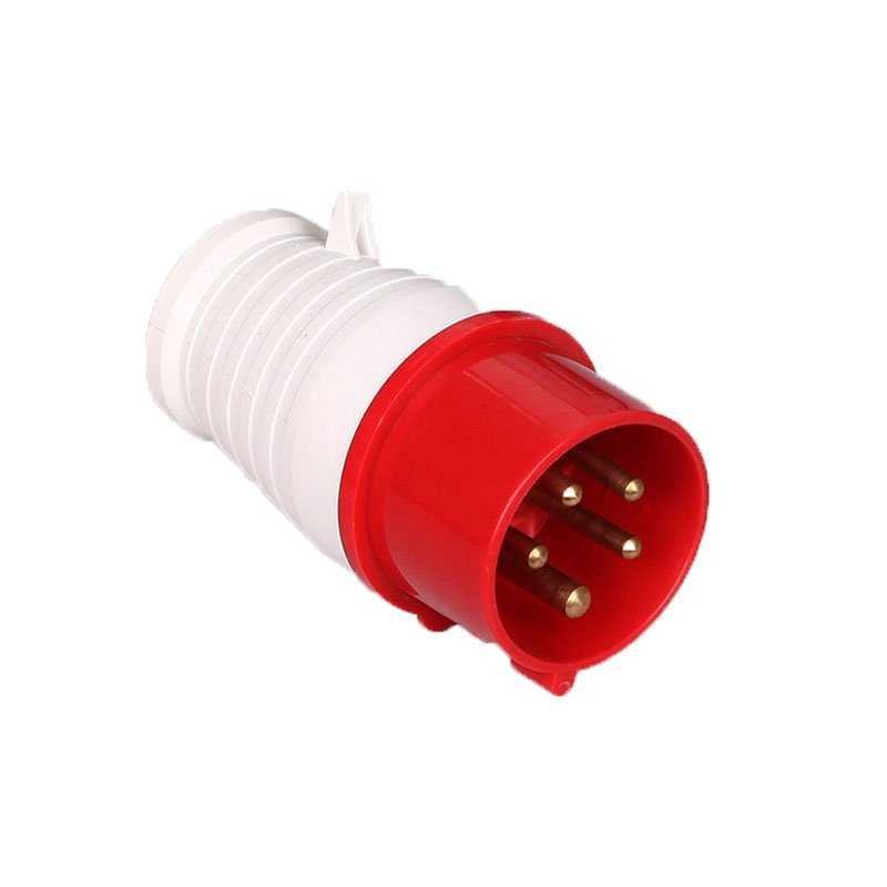 Three phase five wire ZZ015+215 16A 380V IP44 waterproof aviation plug socket