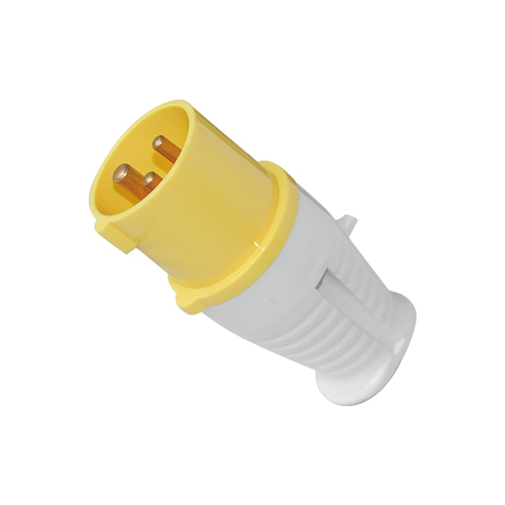 16A 110V 2P+E male and female industrial plug and socket P1134 with led