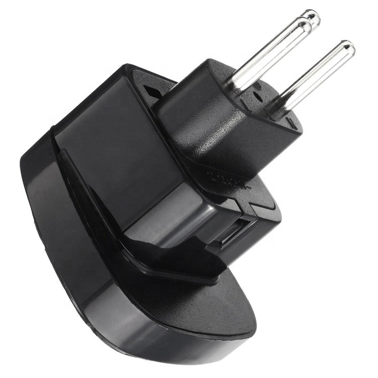 Universal to Type J Swiss Switzerland plug converter adapter Swiss plug to DE/UK/USA/EU Universal travel adaptor