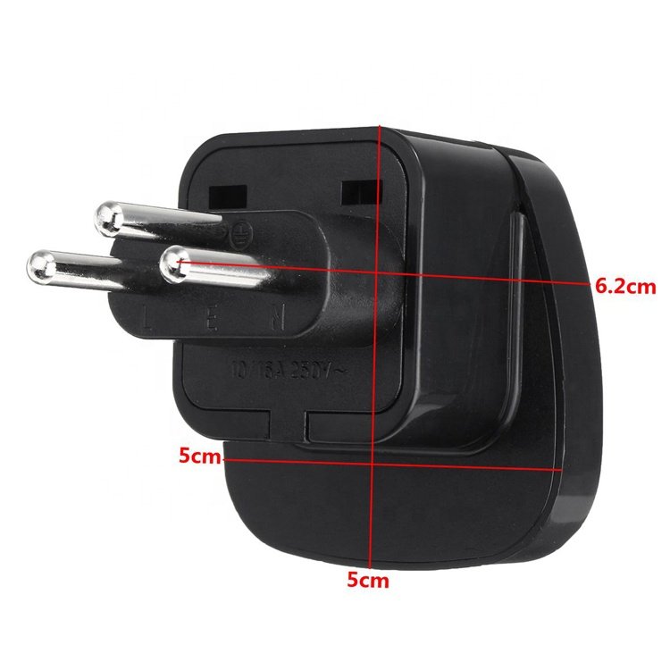 Universal to Type J Swiss Switzerland plug converter adapter Swiss plug to DE/UK/USA/EU Universal travel adaptor