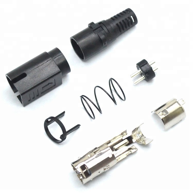 High Quality 4-Pin DIN Male Plug Premium Electrical Sockets Plugs 3 5 AC Outlets PVC Material DC Power Plug