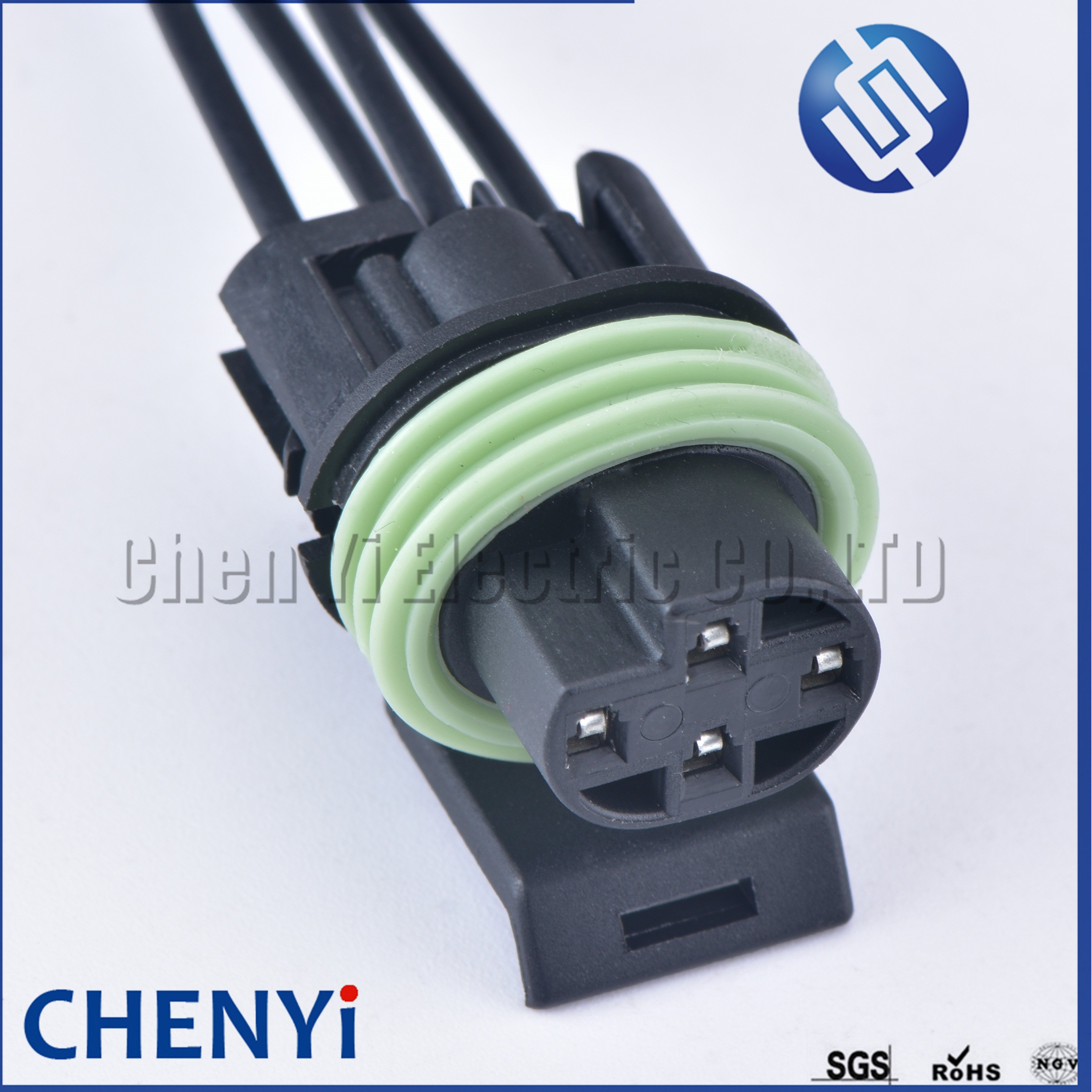 4 Pin Metri-Pack 150 Sealed Female Electrical Connector 12065298 Oxygen Sensor Plug with 15 18AWG wires