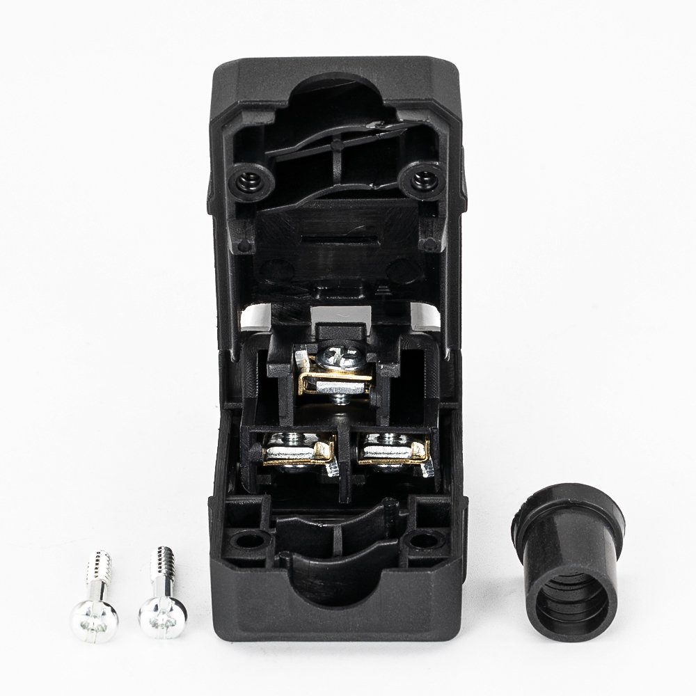 AS-C19 16A 250VAC AC Electrical IEC320 Series 2 in 1 C19 Female Connector 3 Pin Smart Power Socket Plug For Power Cord