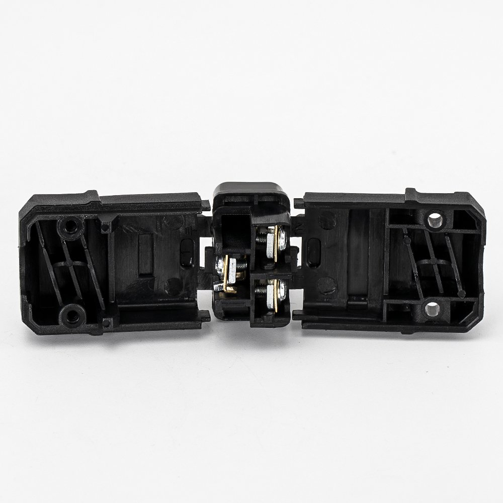 AS-C19 16A 250VAC AC Electrical IEC320 Series 2 in 1 C19 Female Connector 3 Pin Smart Power Socket Plug For Power Cord