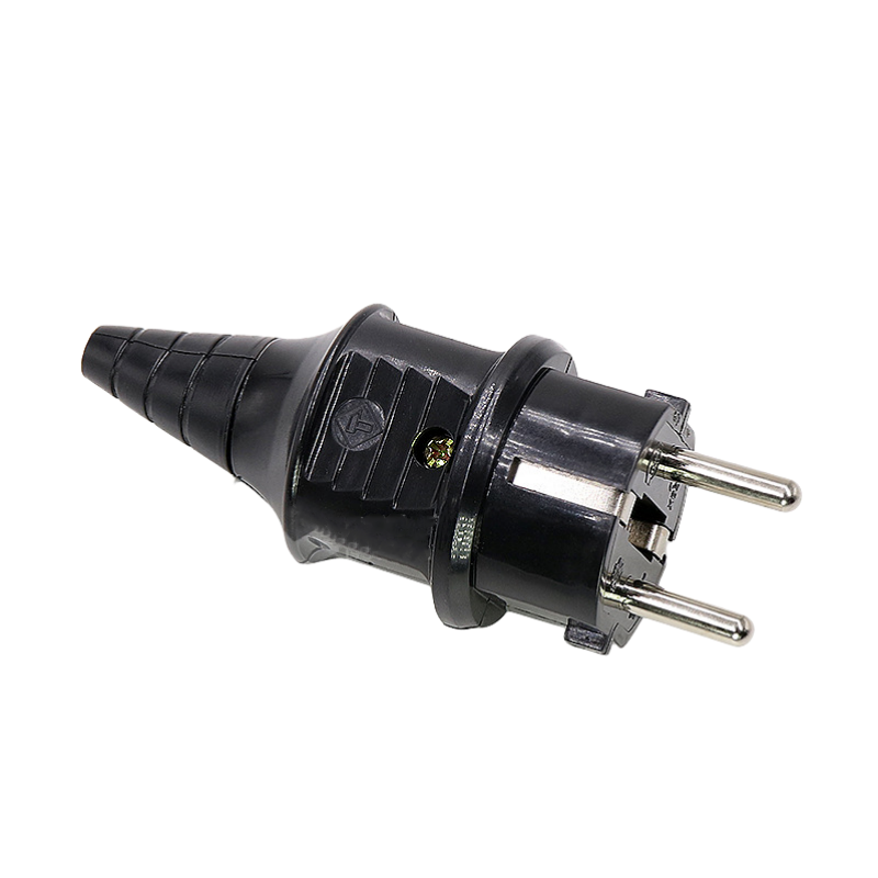 Factory direct European German detachable assembly plug 16A250V German assembly plug
