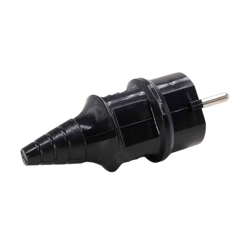 Factory direct European German detachable assembly plug 16A250V German assembly plug