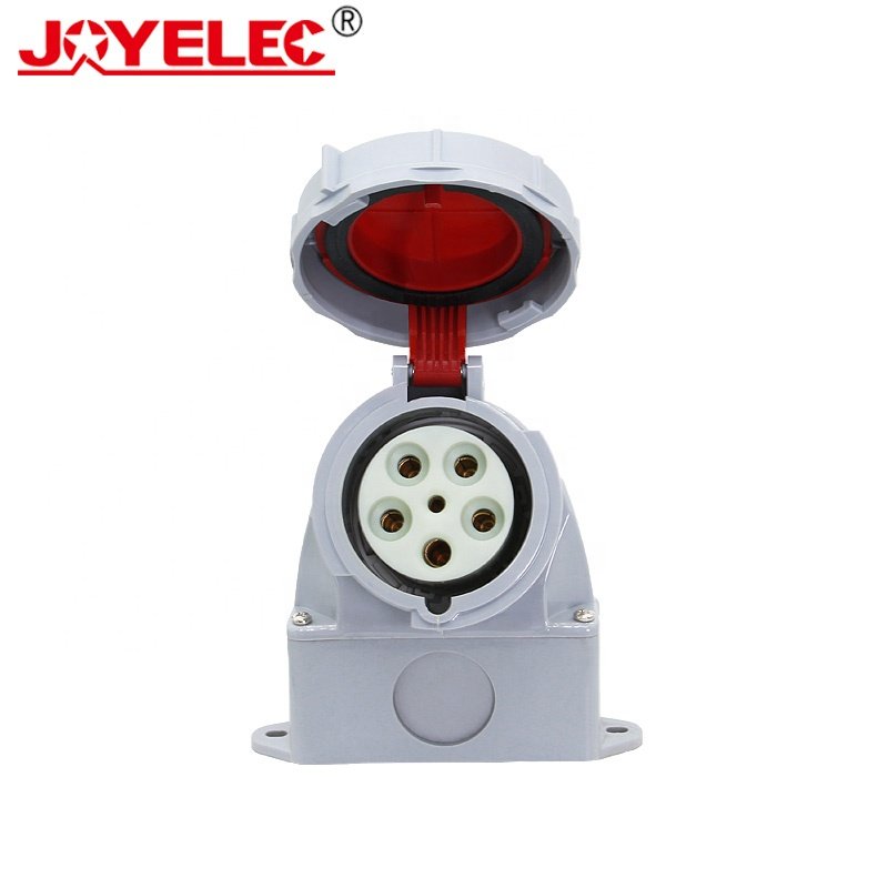 JOYELEC Q1352 5P 63A New Waterproof and Dustproof Plug and Socket Industrial Power Wiring Connector
