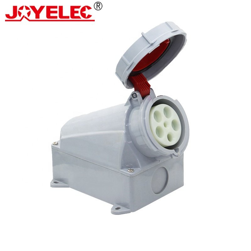 JOYELEC Q1352 5P 63A New Waterproof and Dustproof Plug and Socket Industrial Power Wiring Connector
