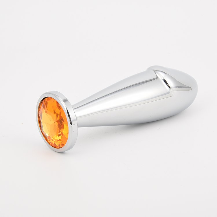 Popular Alloy Metal Material Dildos Jewelry Design Butt Plug G Spot Anal Plugs