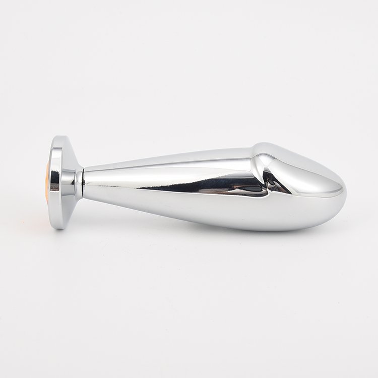 Popular Alloy Metal Material Dildos Jewelry Design Butt Plug G Spot Anal Plugs
