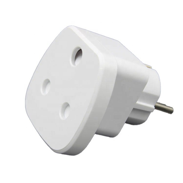 16A Universal US EU UK to South Africa 3pin travel power plug adapter adaptor