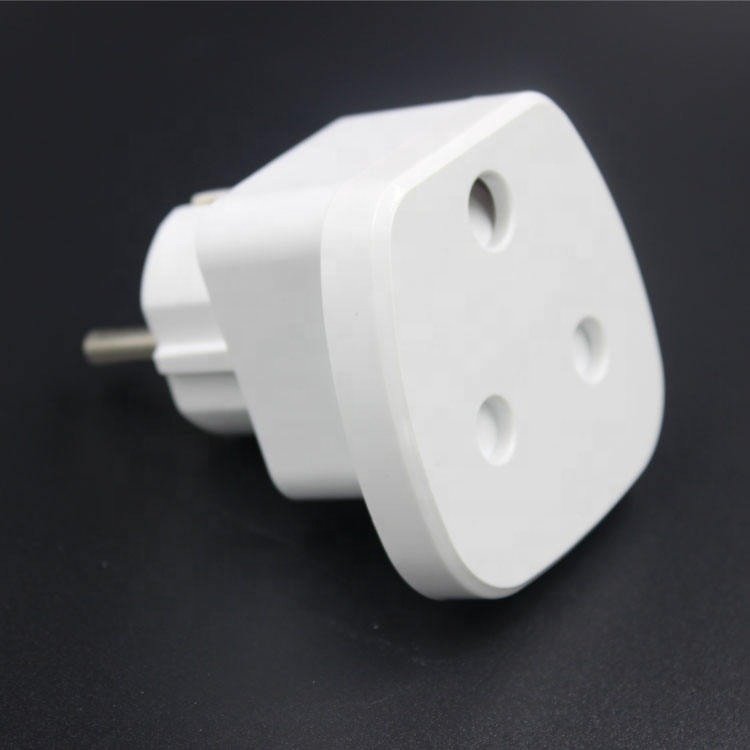 16A Universal US EU UK to South Africa 3pin travel power plug adapter adaptor