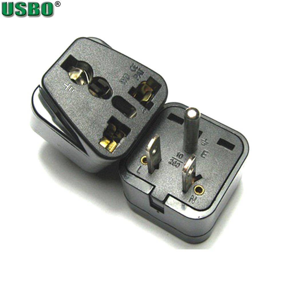 Universal 250v 10a UK AU US EU to US Japan United States Canada Philippines power adaptor plug Type B