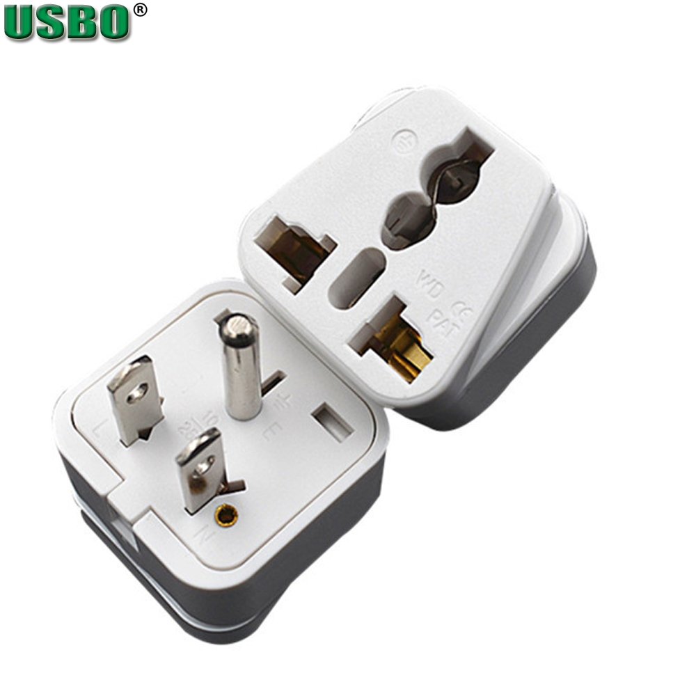 Universal 250v 10a UK AU US EU to US Japan United States Canada Philippines power adaptor plug Type B