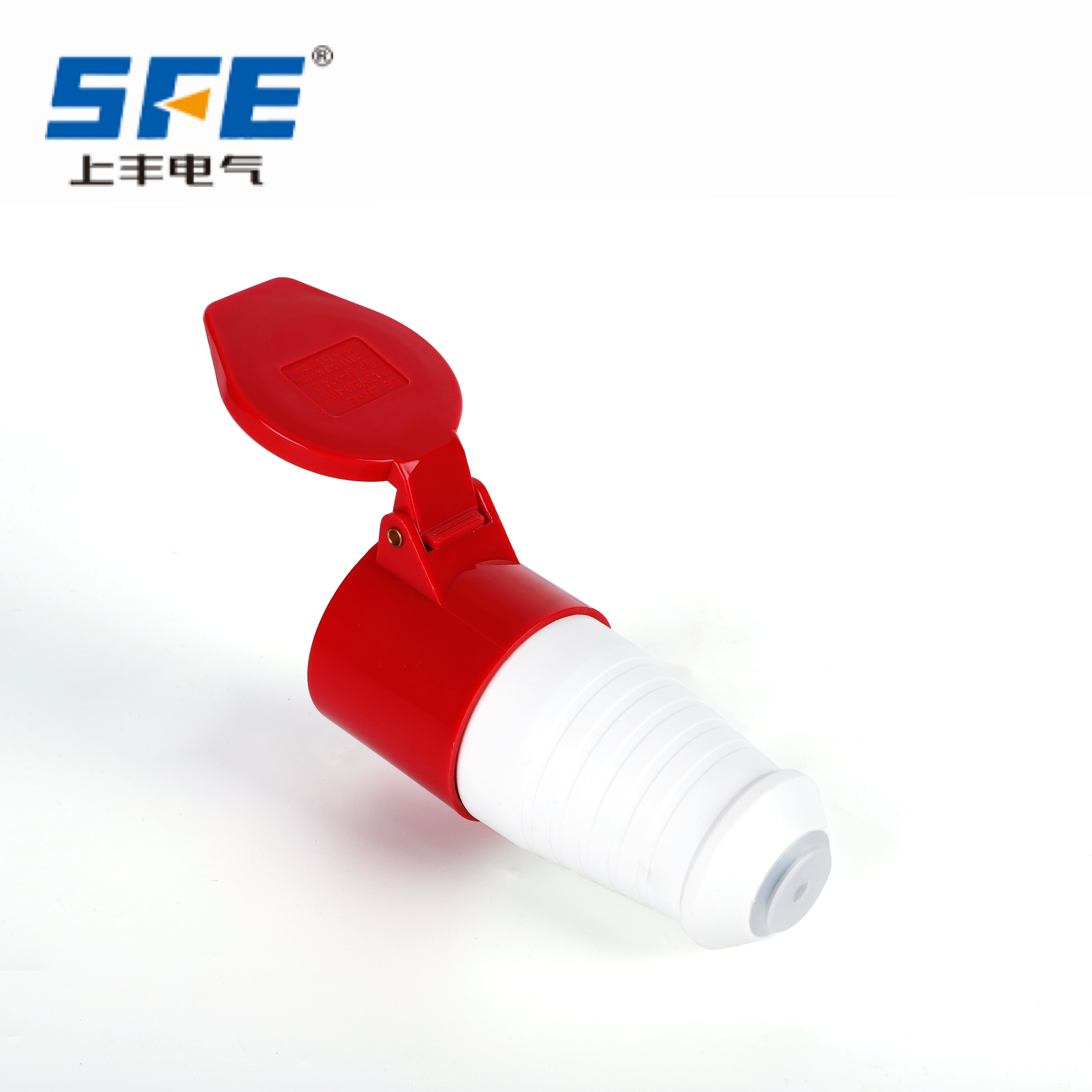 SFE SF series IP44 16A/32A 220-415V 6H 2P+E/3P+E/3P+N+E 3pin/4pin/5pin Single Phase/3 phase Industrial plug/connector/socket