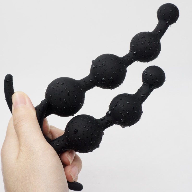Silicone Anal Beads Butt Plug Sexy Toys For Men Women
