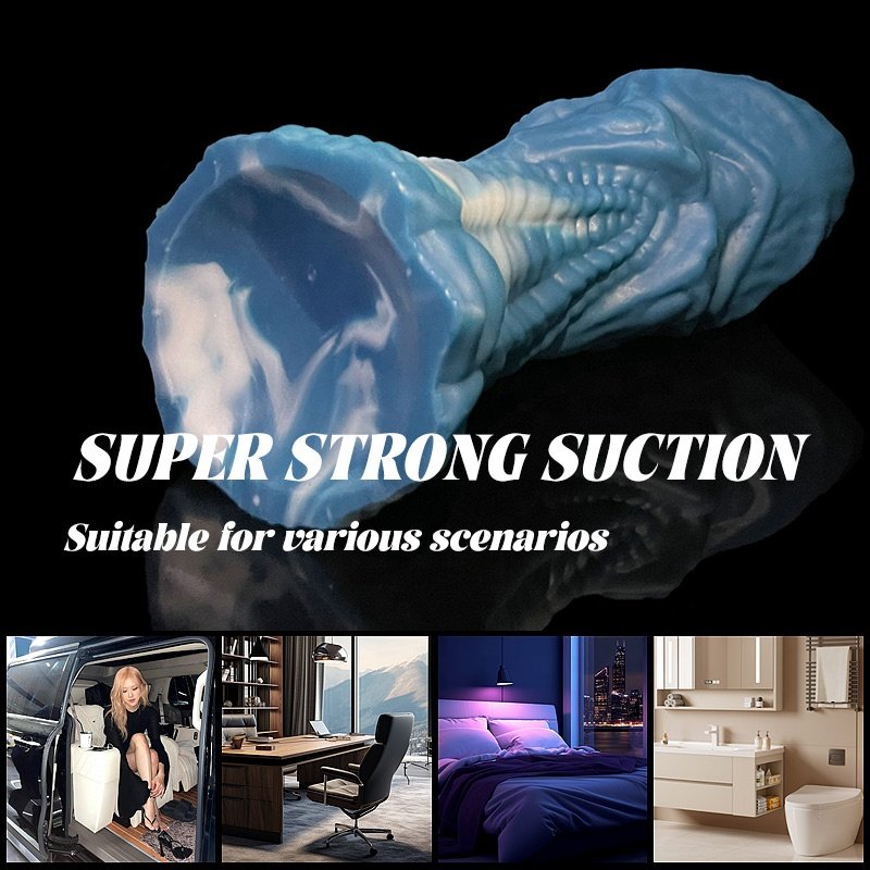 Monster Cthulhu dildo silicone anus plug back court deformed prostate anus monster butt plug SM sex toy for women