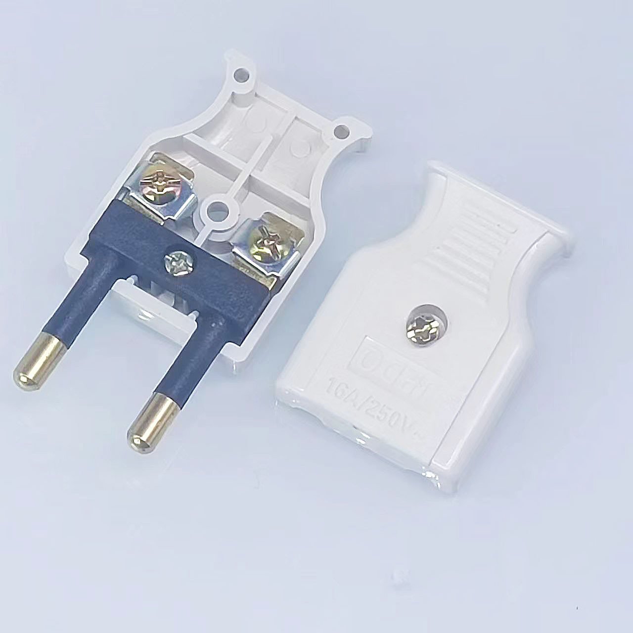 Asia 2 Pin Electric Plug 2 Round Pin European Adaptor Plug