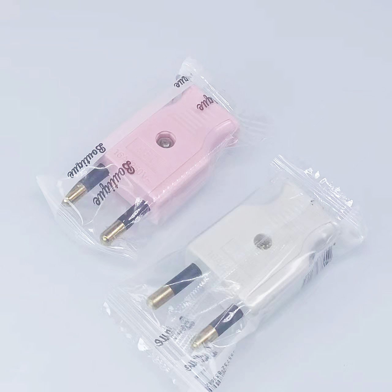 Asia 2 Pin Electric Plug 2 Round Pin European Adaptor Plug