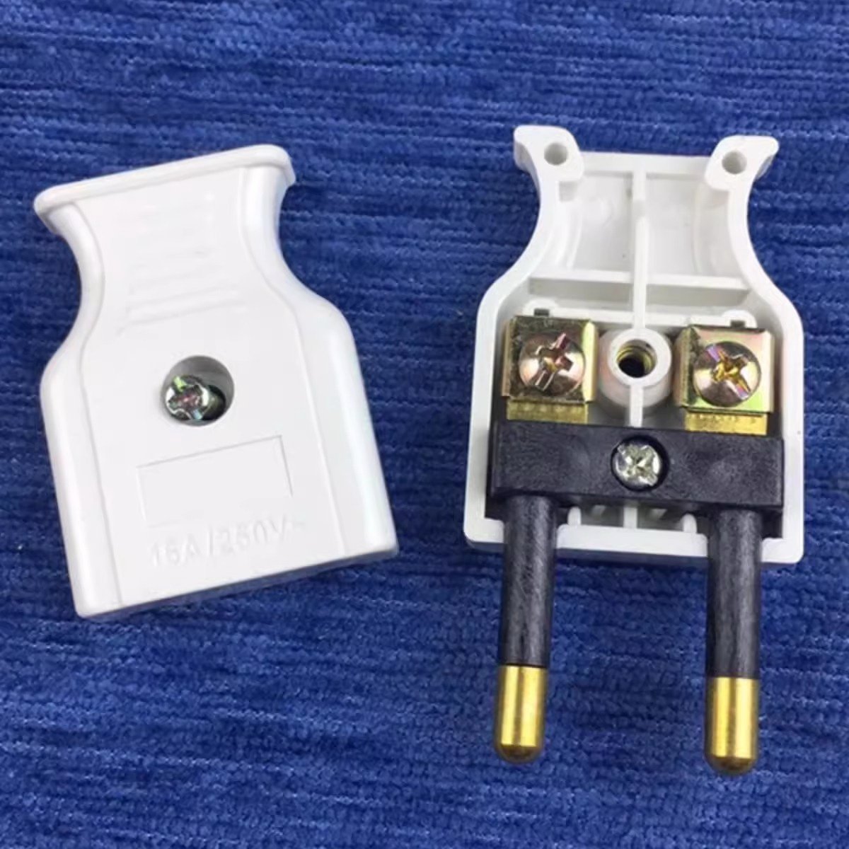 Asia 2 Pin Electric Plug 2 Round Pin European Adaptor Plug