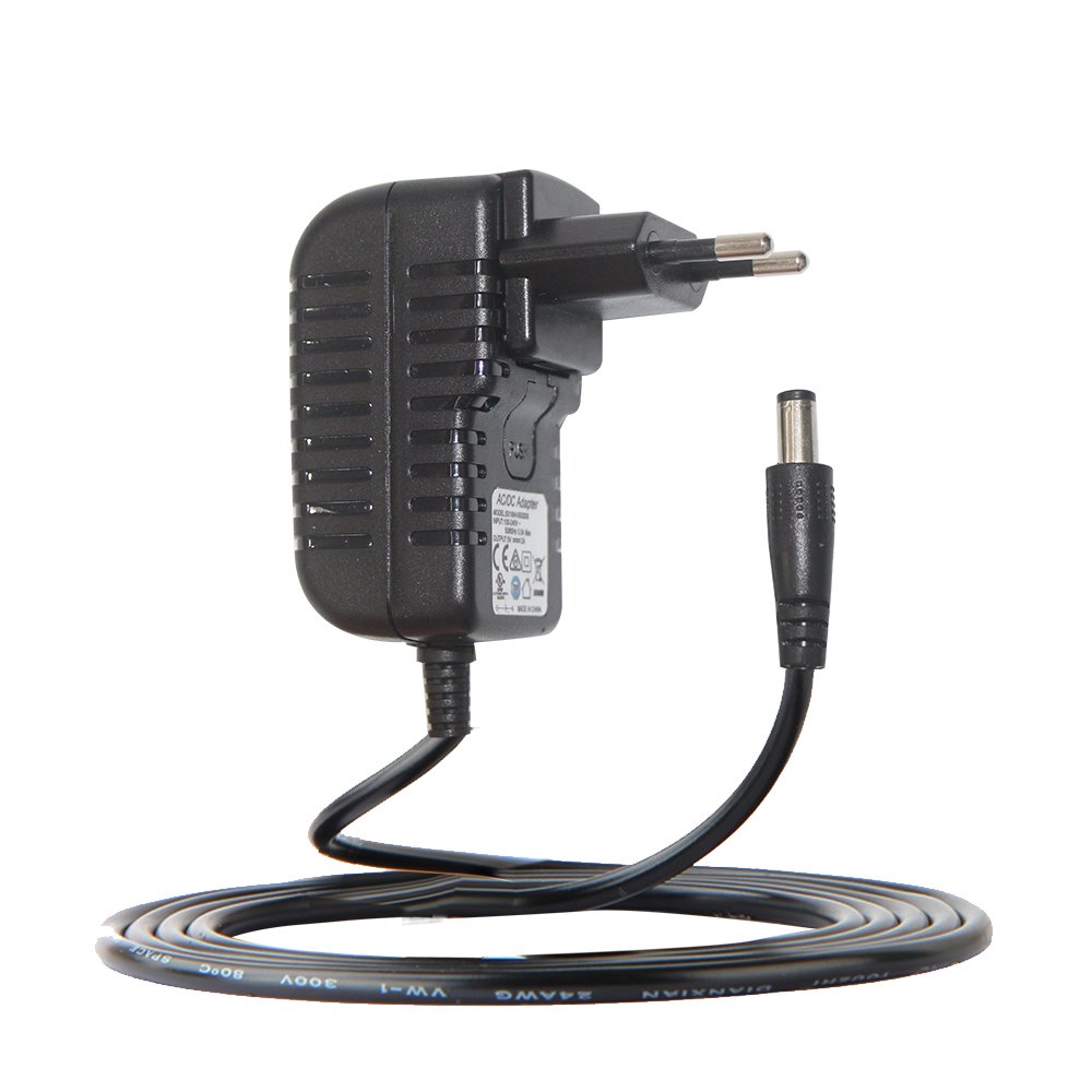 12 V Power Supply 2000 mA AC Adapter 3 Metre Cable DC Power Supply 12 V 2 A 24 W Plug 5.5 mm x 2.1 mm Power Supply