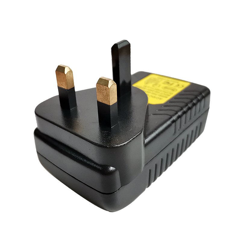 24v 1a Interchangeable Plug Power Adapter Power Supply Black White OEM PSE Color Fireproof Output POE adaptor