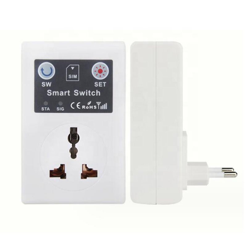 EU 220V Phone RC Remote Wireless Control Smart Switch GSM Socket Power Plug Remote socket