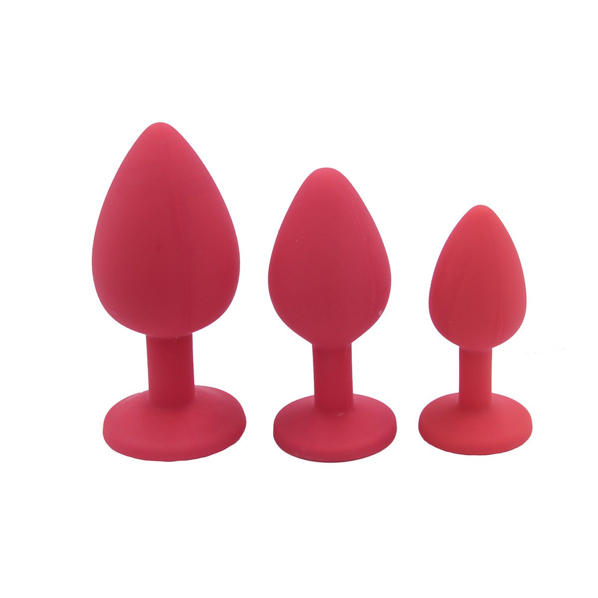 Factory Wholesale Sex Toys Stainless Steel with Jewel Anal Dilator Multi Size Anal Plug