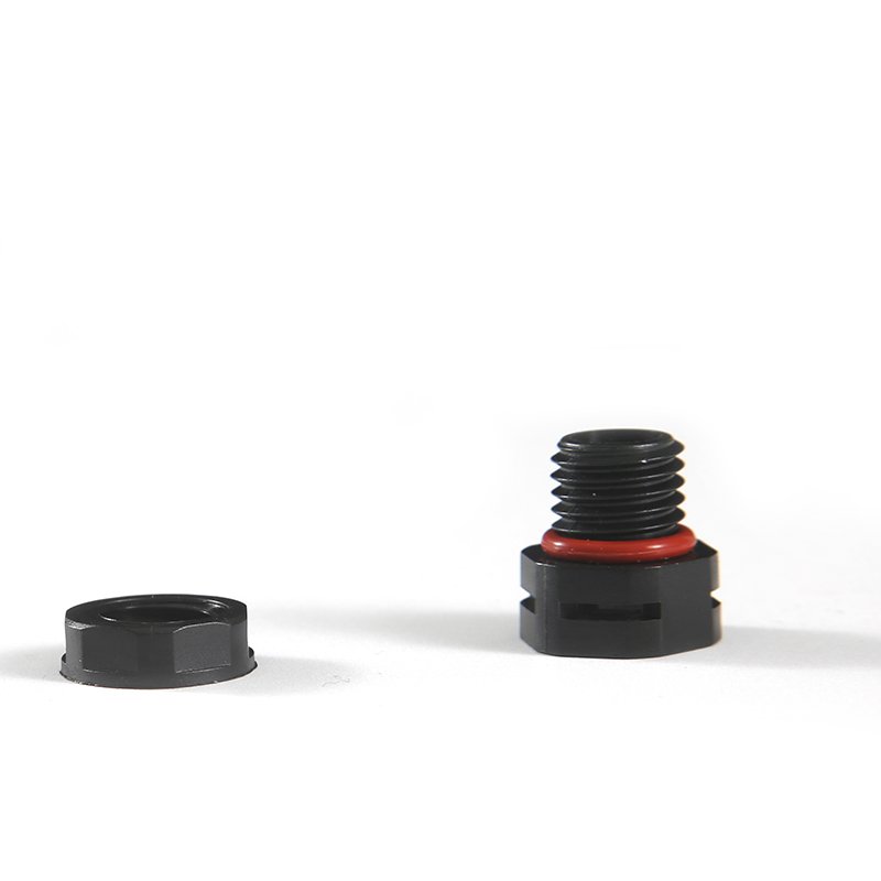 IP68 Waterproof metal Plastic air vent plug with breather M12 valve Permeable and hydrophobic Screw in vent plug for LED