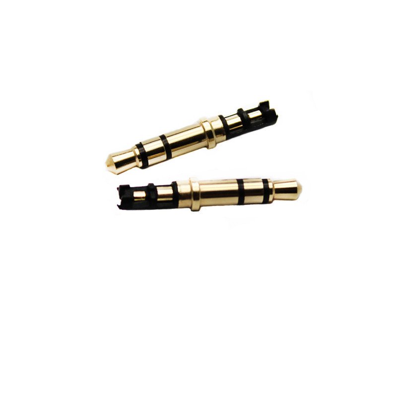 Nickel Plated, Gold Plated Male 3.5MM earphone plug stereo audio plug