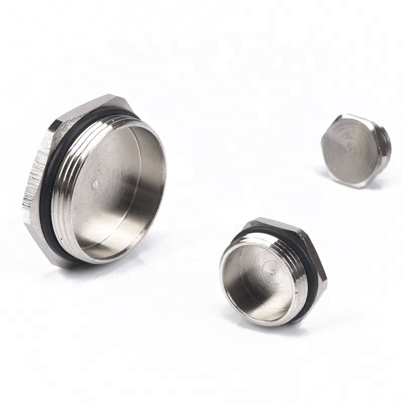 R&R FREE Sample M8 M10 M12 M16 M20 M25 M32 M40 M50 M63 High Quality Waterproof IP68 Metal Screw Plug Brass