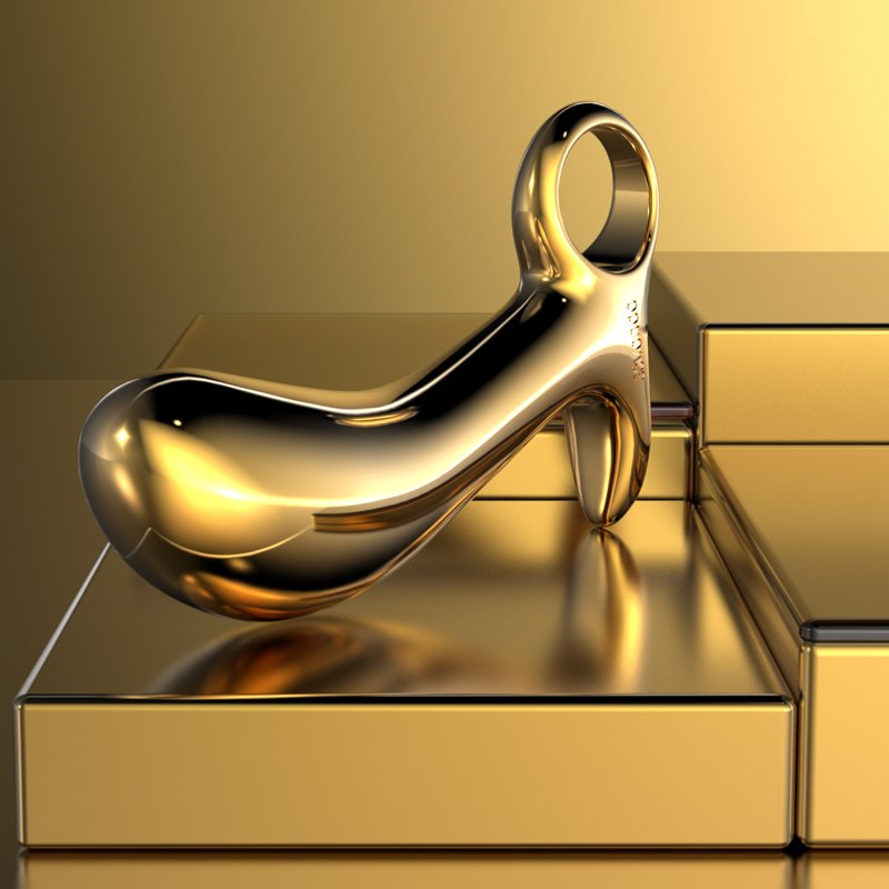 SEVANDA Genuine Gold G-Point Massage Butt Plug Medical Grade 316 Stainless Steel Woodpecker Design Adult Anal Sex Toy