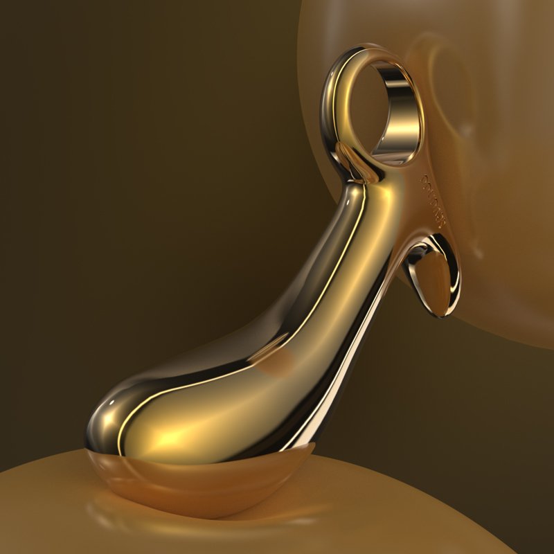 SEVANDA Genuine Gold G-Point Massage Butt Plug Medical Grade 316 Stainless Steel Woodpecker Design Adult Anal Sex Toy