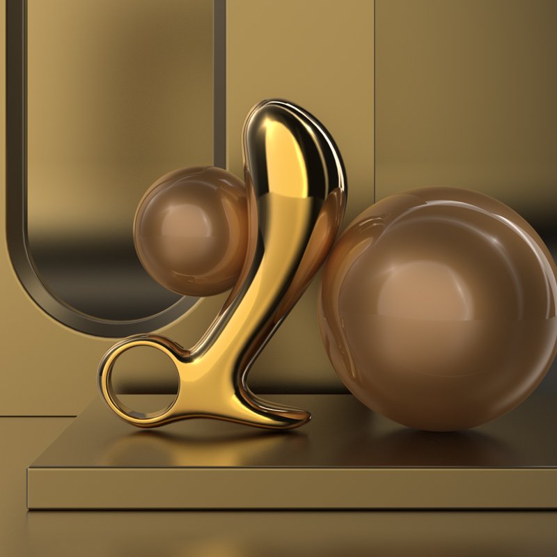SEVANDA Genuine Gold G-Point Massage Butt Plug Medical Grade 316 Stainless Steel Woodpecker Design Adult Anal Sex Toy