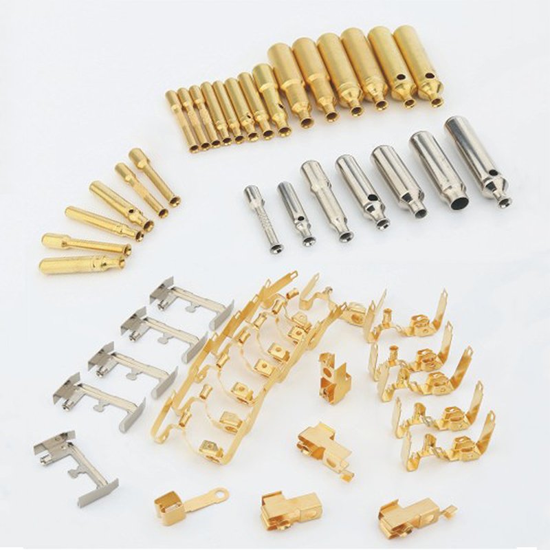 4.8mm Schuko Plug Insert Europe VDE 3 Pin Brass 4.0mm Adaptor Factory YYSR