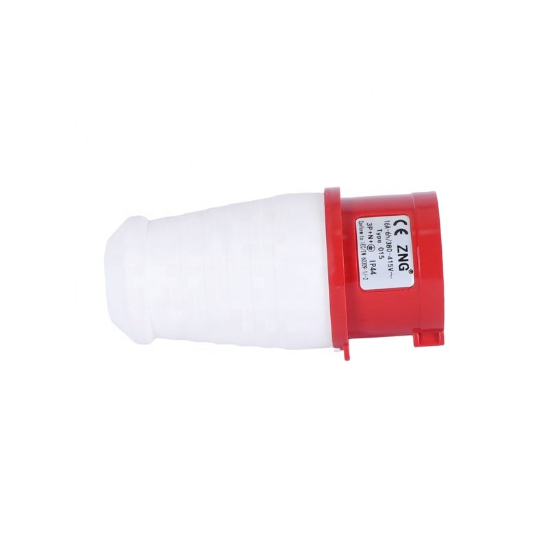 ZNG-015 PA Nylon Solid Brass IP44 3 Phase 400V 16A-6h 5 Pin Industrial Plug