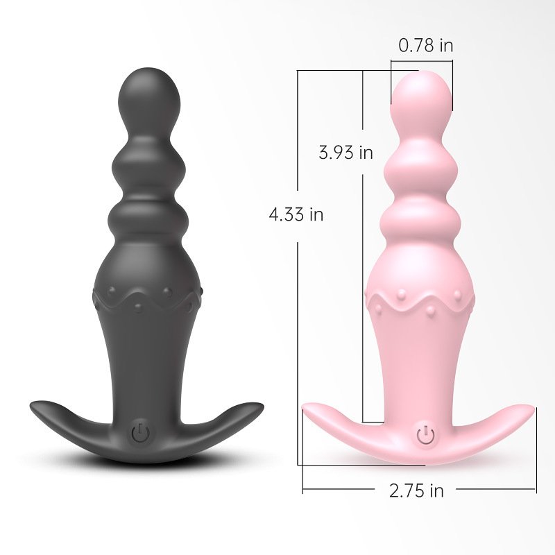 Wearable anal plug vibrating butt plug with remote anal vibrator for female