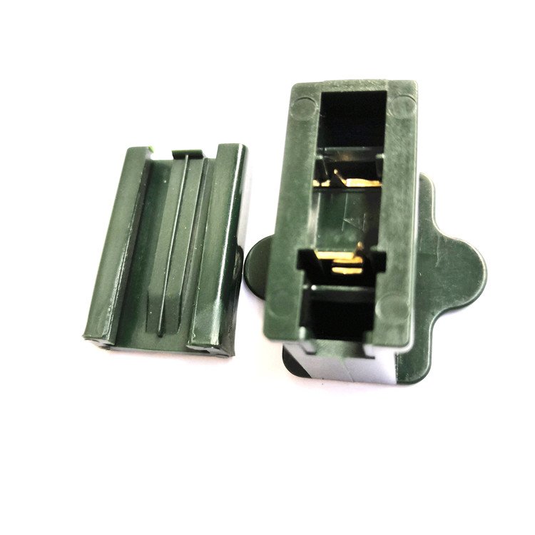 SPT-1 Male Plug Snap on Vampire Plugs for Exterior Extension Cord Holiday Lighting Display