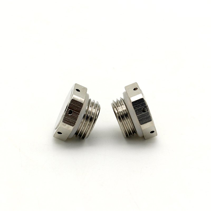 SS304 IP68 air Breather vent metal valve Plug M12*1 for stainless steel breather