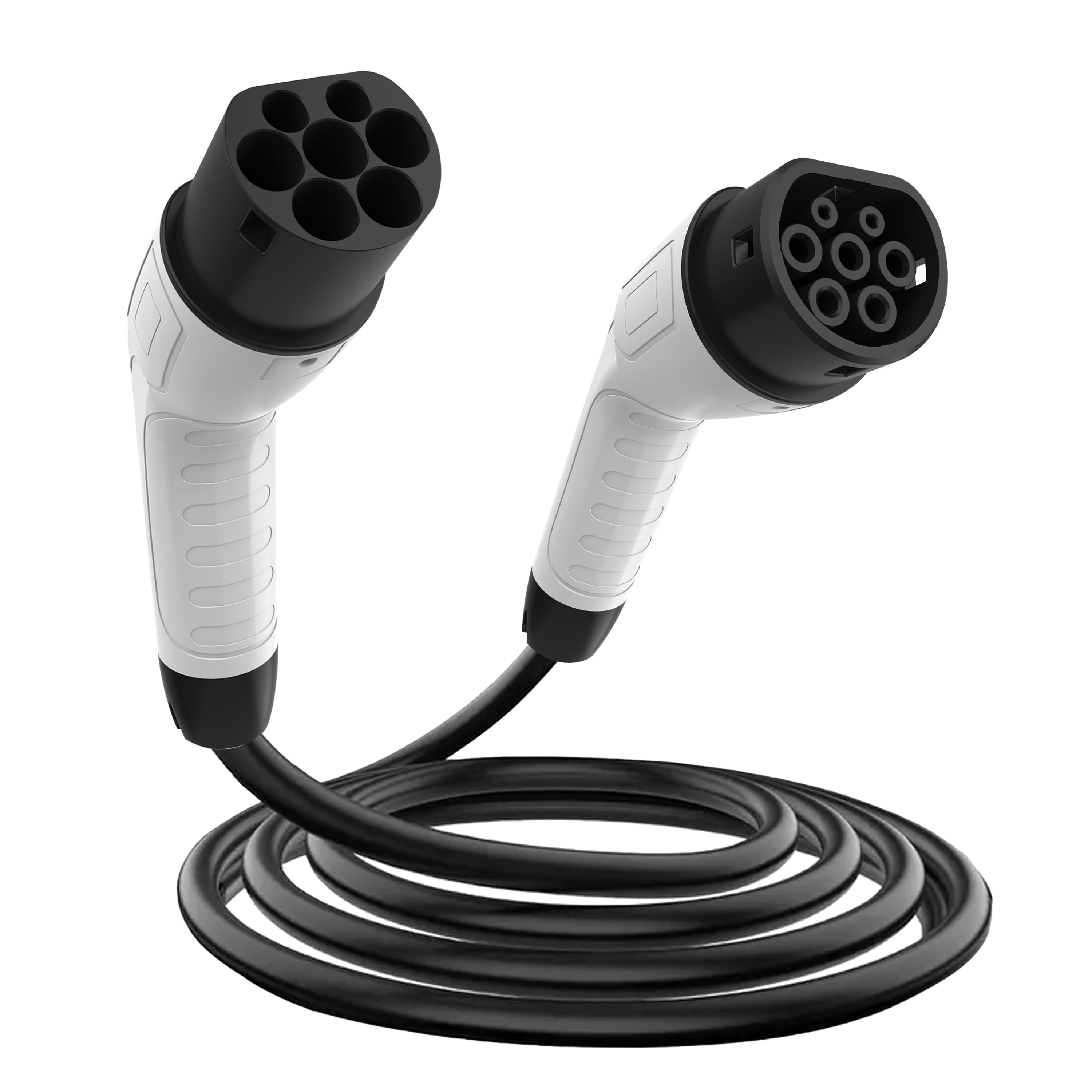 16A 3.5KW 1Phase Type 2 to Type 2 EV Charging Cable,Electric Vehicle Car Plug-in Hybrid Fast Charging Cable with Carry Bag
