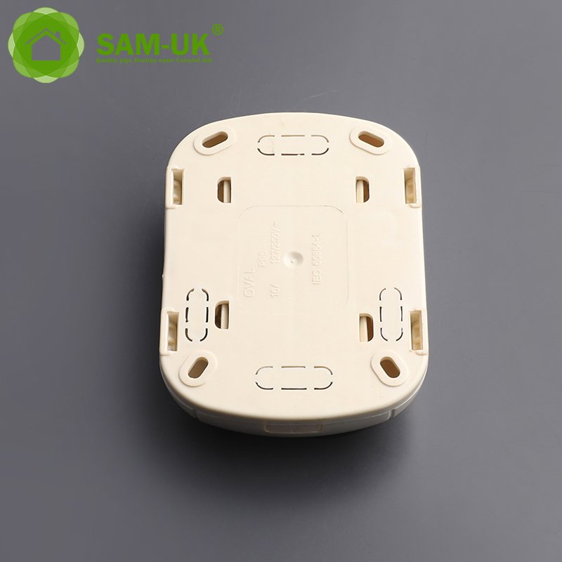 usa male and female smart electrical wall switch mounted power track socket single outlet 120mm