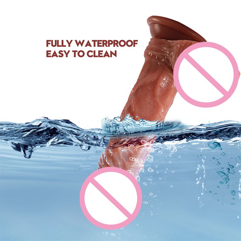 Liquid Silicone Simulation Dildo Large Suction Cup Anal Plug Gay Toys Female Masturbator