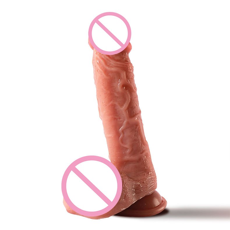 Liquid Silicone Simulation Dildo Large Suction Cup Anal Plug Gay Toys Female Masturbator