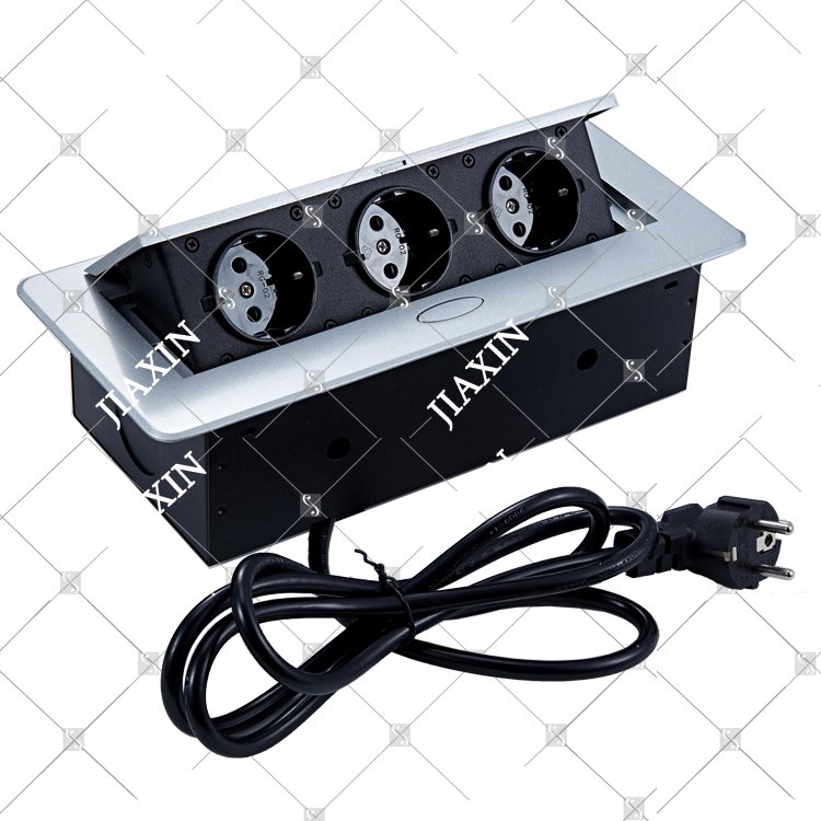 Factory Outlet hidden plug socket t European Plug Germany Type conference table pop up boxes