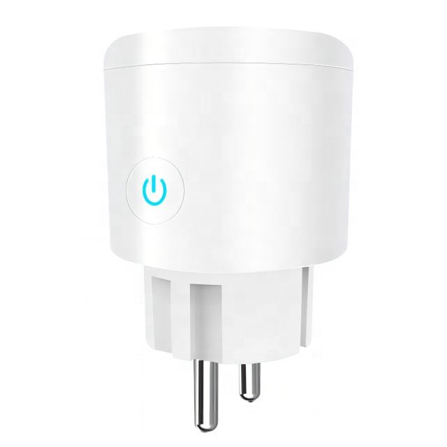 Langyeao Smart Socket Regulations Zigbee WiFi Smart Plug Compatible with EU FR Standards Mobile Phone APP Voice Remote Timing