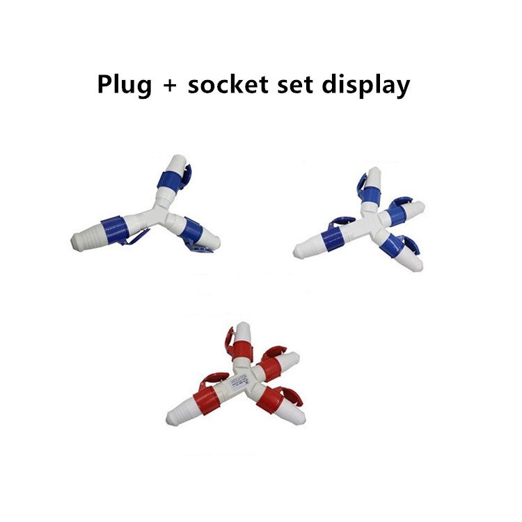 IP44/IP67 3P 4P 5P 16A 32A multi-functional electrical waterproof industrial plugs and sockets